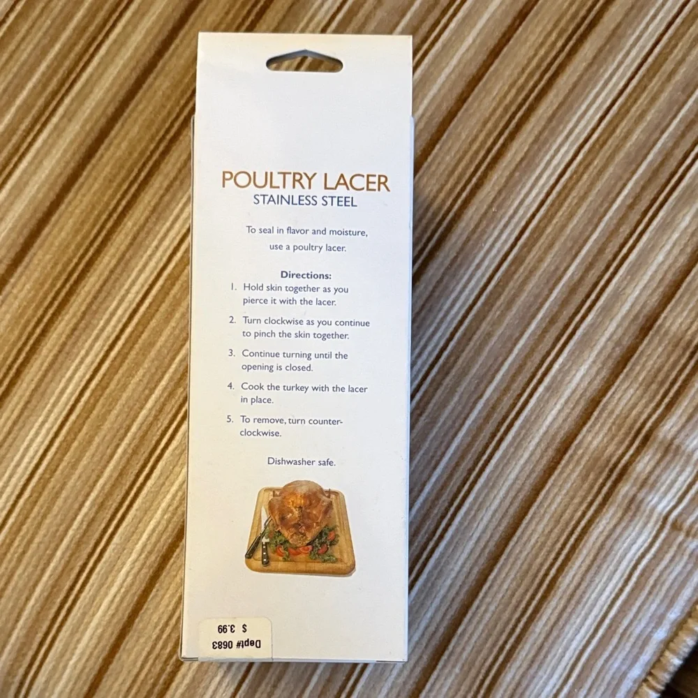 Stainless Steel Poultry Lacer